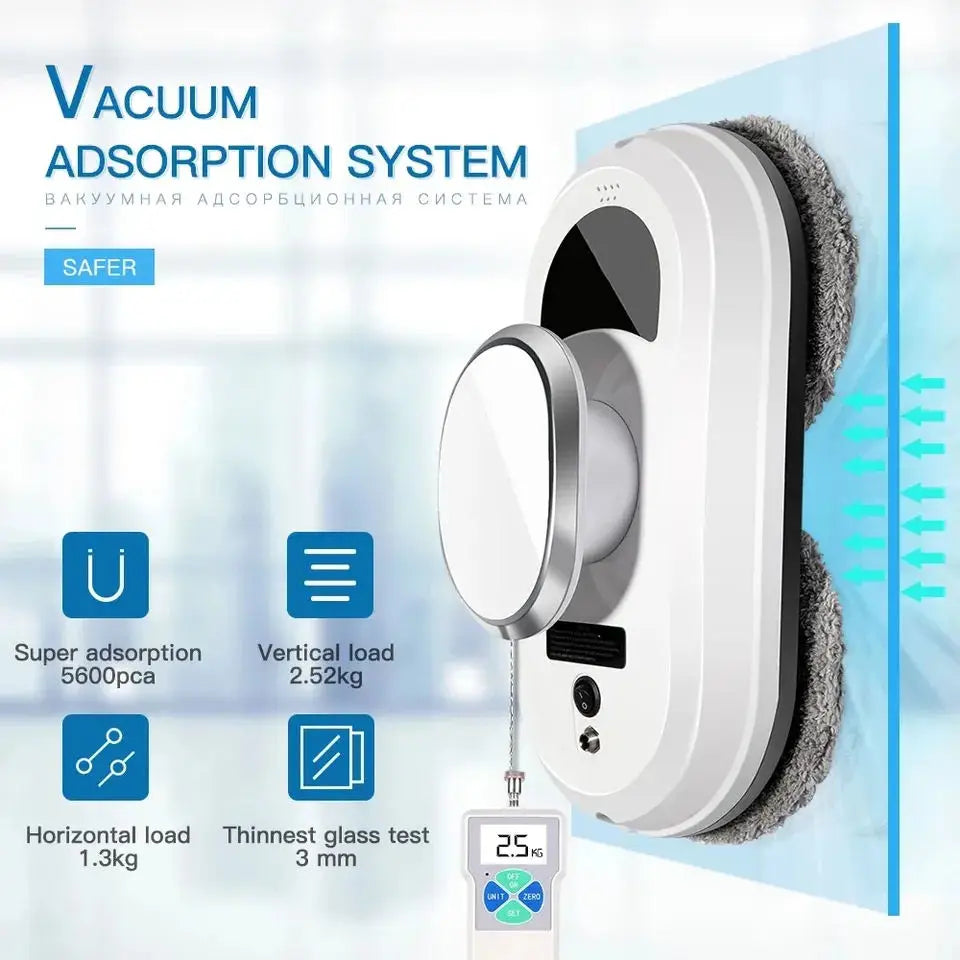 Smart Home Robot Vacuum Cleaner Remote Control Glass Cleaning Robots Vacuum Window Cleaning Robot